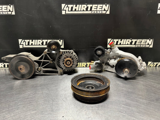 07-13 GM TRUCK LS 6.0L 5.3L FRONT DRIVE SERPENTINE ASSEMBLY #N449