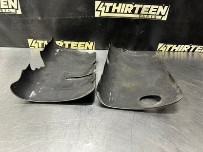 97-04 C5 CORVETTE ENGINE FUEL RAIL COVERS CARBON FIBER #N931
