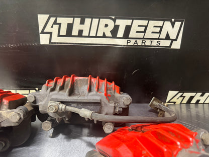 97-04 CHEVROLET CORVETTE C5 OEM FROTN AND REAR BRAKE CALIPER SET #N325
