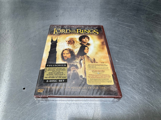 THE LORD OF THE RINGS THE TWO TOWERS 2 DISC SET NEW UNOPENED #L138