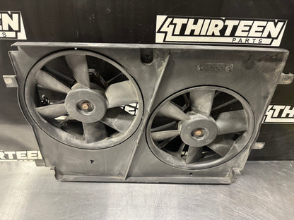 97-04 C5 CORVETTE DUAL RADIATOR FAN W/ SHROUD OEM #L491