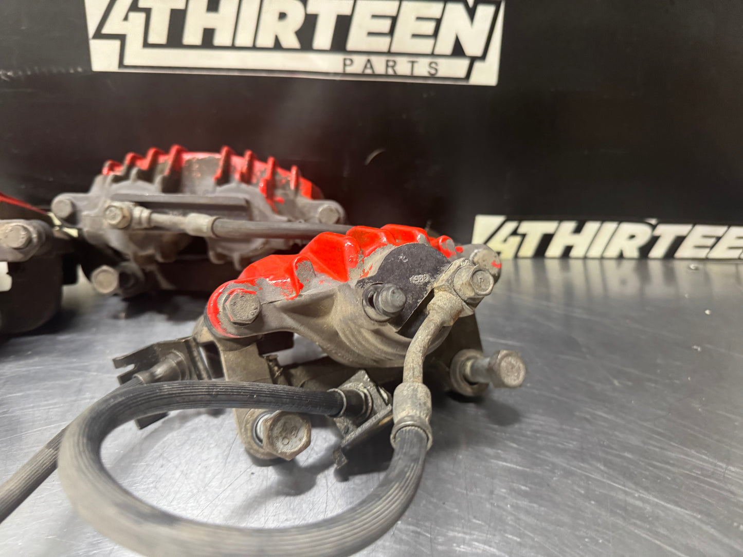 97-04 CHEVROLET CORVETTE C5 OEM FROTN AND REAR BRAKE CALIPER SET #N325
