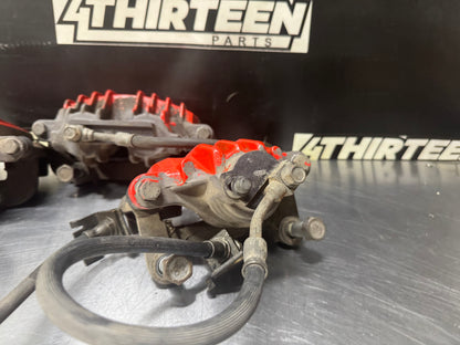 97-04 CHEVROLET CORVETTE C5 OEM FROTN AND REAR BRAKE CALIPER SET #N325