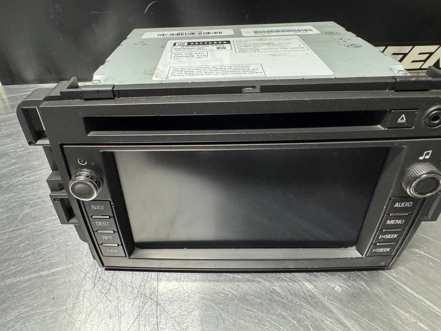 07-14 GMC CHEVY CADILLAC BUICK AM FM RADIO CD NAVI 22776896 OEM #N205