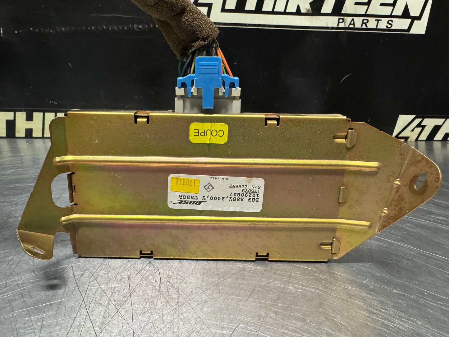 97-04 C5 CORVETTE COUPE OEM BOSE AMP AMPLIFIER 10400213 #N509