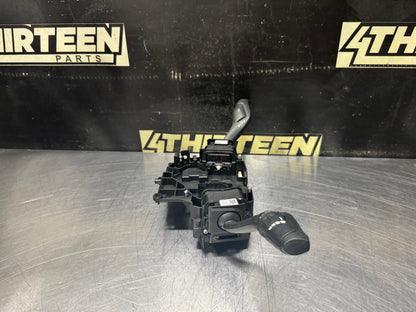 18-23 FORD MUSTANG GT STEERING COLUMN STALK BRACKET HOUSING WITH STALKS OEM #V23