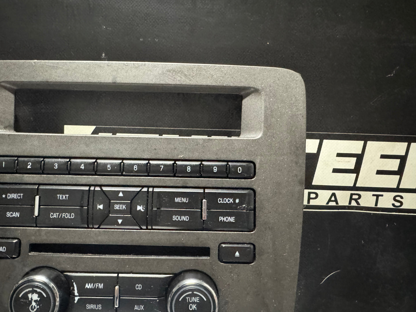 11-14 FORD MUSTANG RADIO TEMPERATURE CONTROL PANEL CR3T-18A802-JA OEM #N425