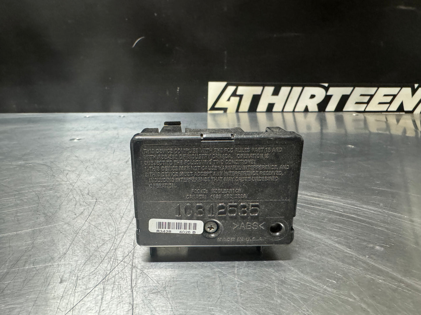 01-04 C5 CORVETTE KEY FOB LOW TIRE PRESSURE MODULE 10312535 OEM #N82