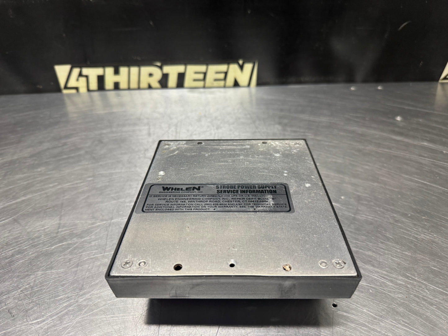 WHELEN COMPETITOR SERIES PLUS MODEL CSP690 STROBE POWER SUPPLY #N438