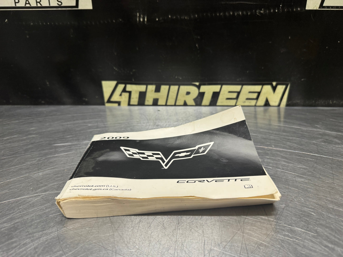 2009 C6 CHEVROLET CORVETTE OWNERS MANUAL OEM #N604