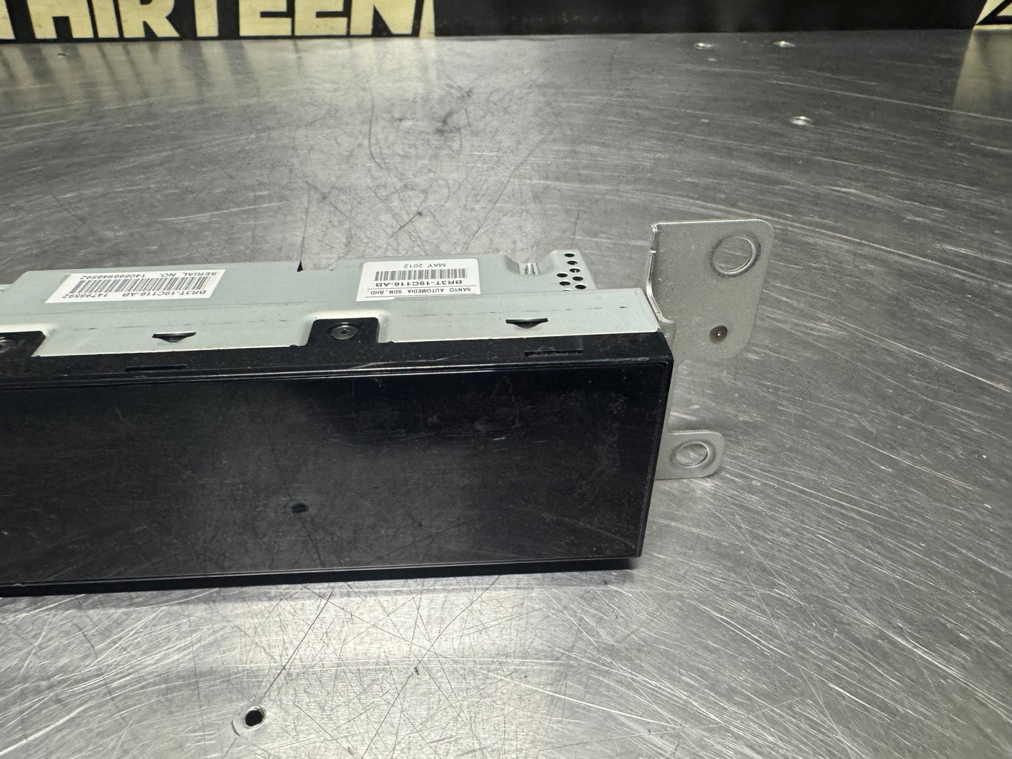 2013 FORD MUSTANG RADIO DISPLAY SCREEN BR3T-19C116-AB OEM #N347