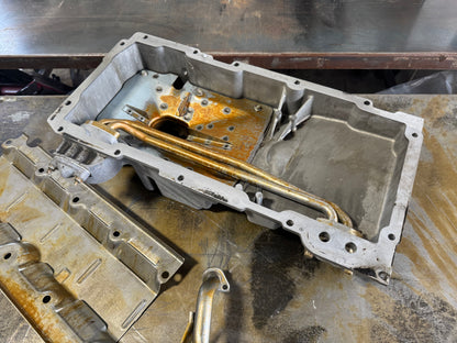 04-06 PONTIAC GTO OIL PAN LS1 LS2 OEM 5.7 6.0 FRONT SUMP OEM AND TRAY #N79