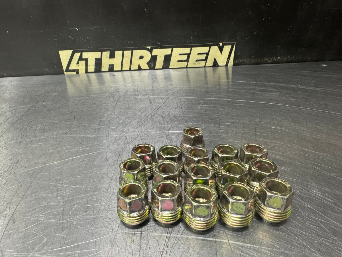 97 - 04 CORVETTE C5 LUG NUTS USED OEM SET OF (16) #N921