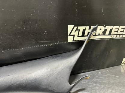 1997-2004 C5 CORVETTE LH DRIVER  FRONT A PILLAR TRIM EBONY OEM #N652