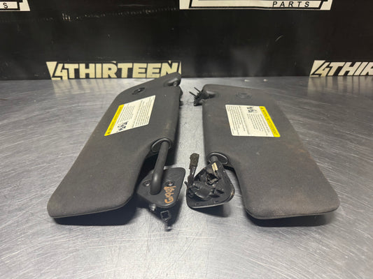 11-14 FORD MUSTANG SUN VISOR SET OEM #N426