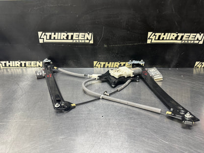 2015 FORD MUSTANG LH DRIVER SIDE WINDOW MOTOR REGULATOR ASSEMBLY OEM #V54