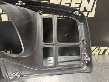 03-06 CHEVY SILVERADO GMC SIERRA GAUGE CLUSTER DASH BEZEL WOOD GRAIN OEM #N563