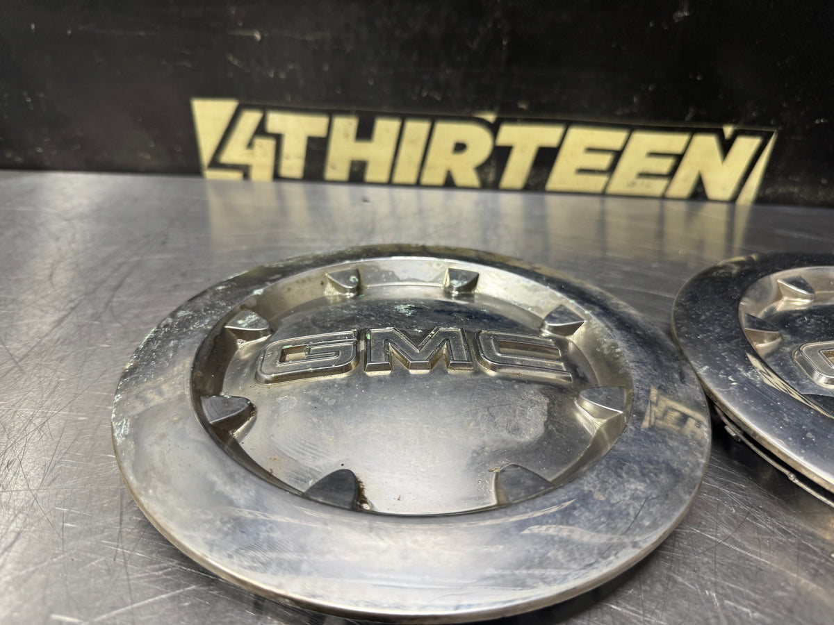 08-13 GMC SIERRA CENTER CAPS SET OF (4) 9596381 OEM #X13
