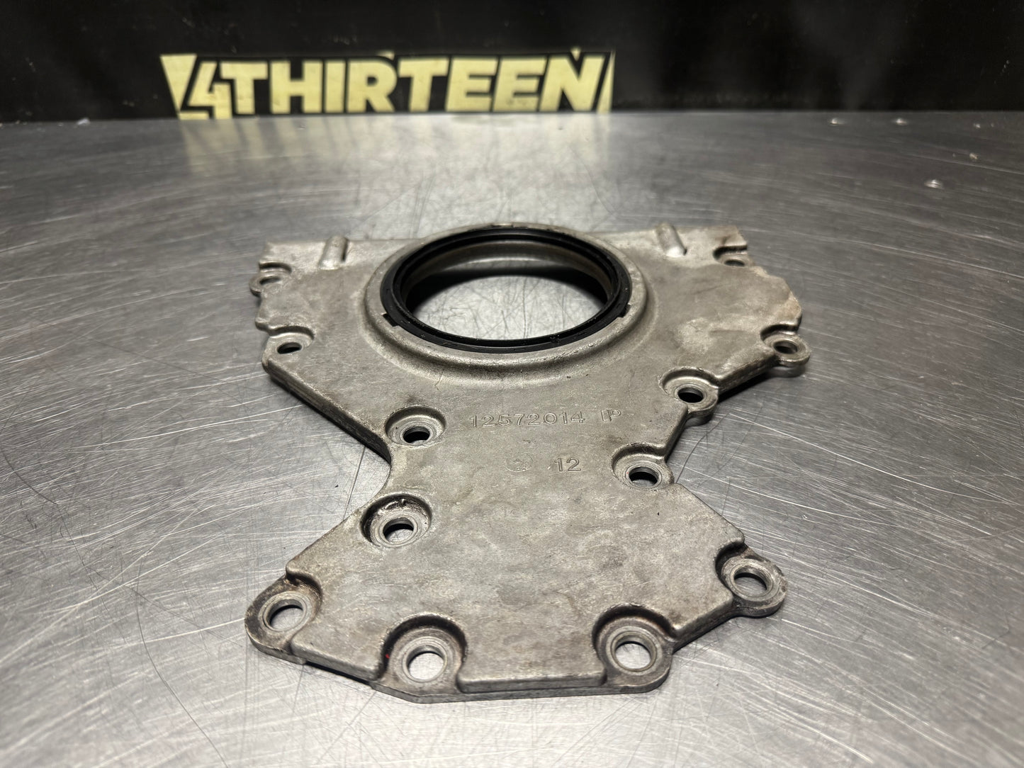 2005-2013 C6 CORVETTE LS2 CRANKSHAFT SEAL HOUSING OEM 12572014 #N518