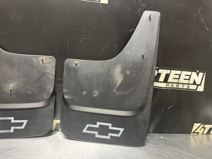 01-13 CHEVROLET SILVERADO REAR MUD FLAPS OEM #N567