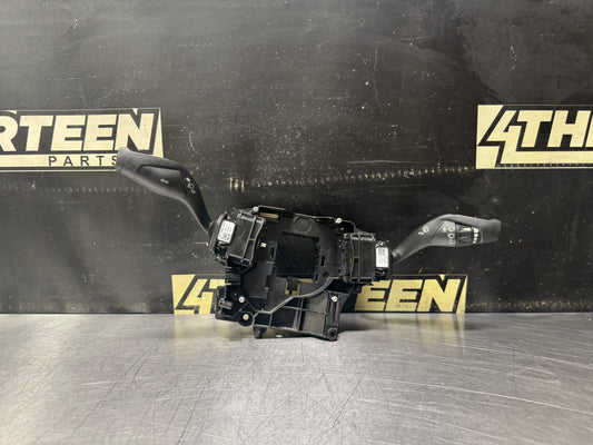 15-17 FORD MUSTANG GT STEERING COLUMN STALK BRACKET HOUSING WITH STALKS OEM #V2
