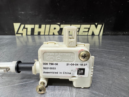 04-06 PONTIAC GTO TRUNK RELEASE ACTUATOR 92210033 OEM #N707