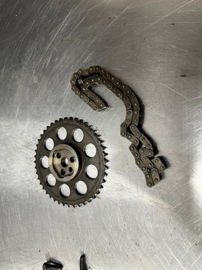 3 BOLT TIMING CHAIN WITH TIMING SPROCKET #N815