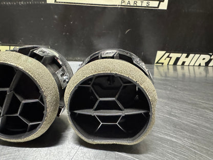 15-19 FORD MUSTANG CENTER DASH AIR VENTS SET OF 3 OEM #N760