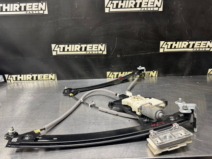 2015 FORD MUSTANG LH DRIVER SIDE WINDOW MOTOR REGULATOR ASSEMBLY OEM #V54
