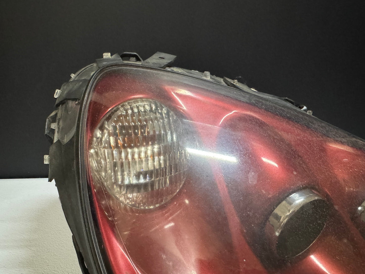 05-13 C6 CORVETTE MAGNETIC RED RH PASSENGER SIDE HEADLIGHT OEM #K4
