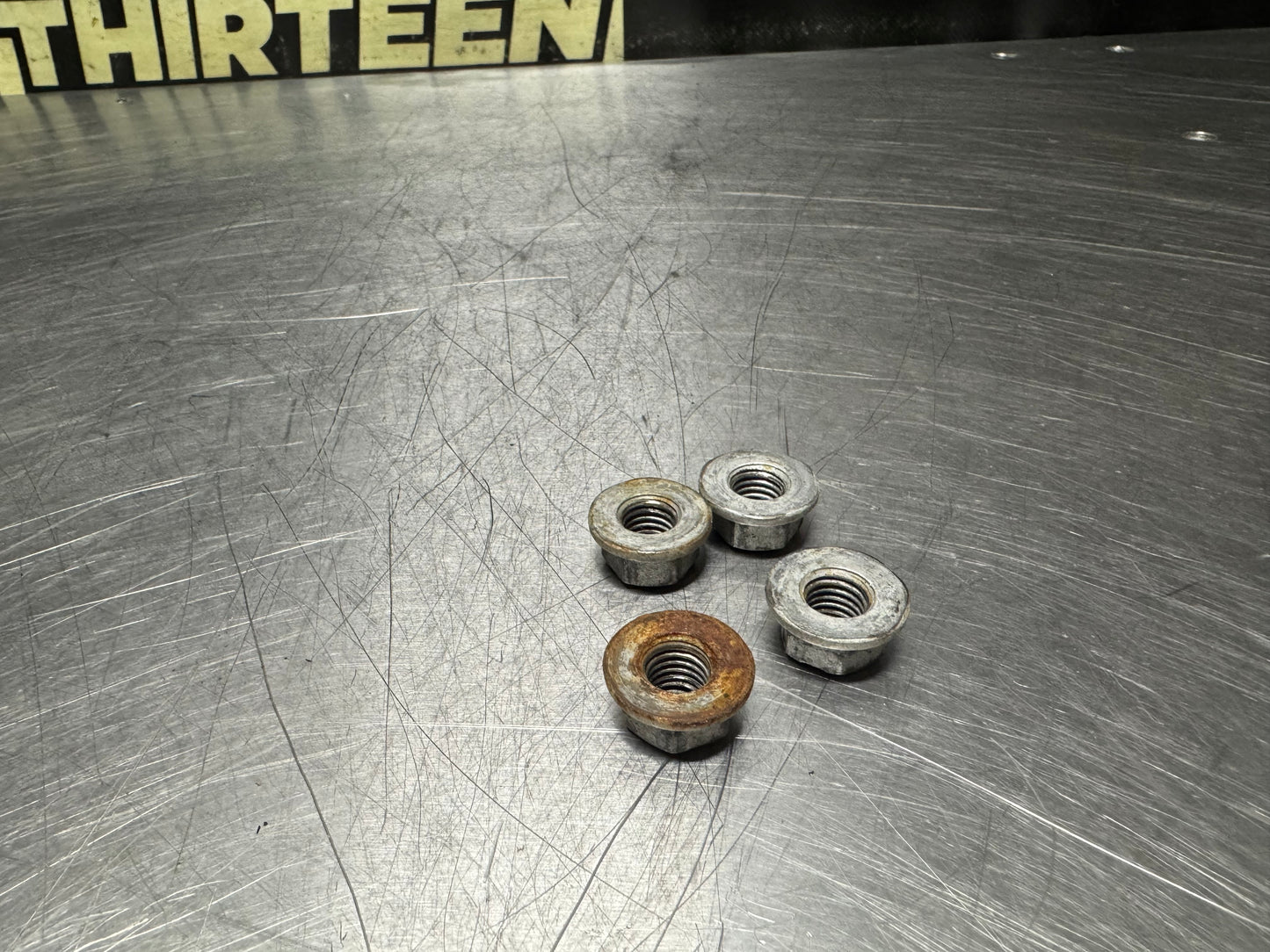 1997 - 2004 CORVETTE C5 SEAT TRACK NUT SET OEM #N558