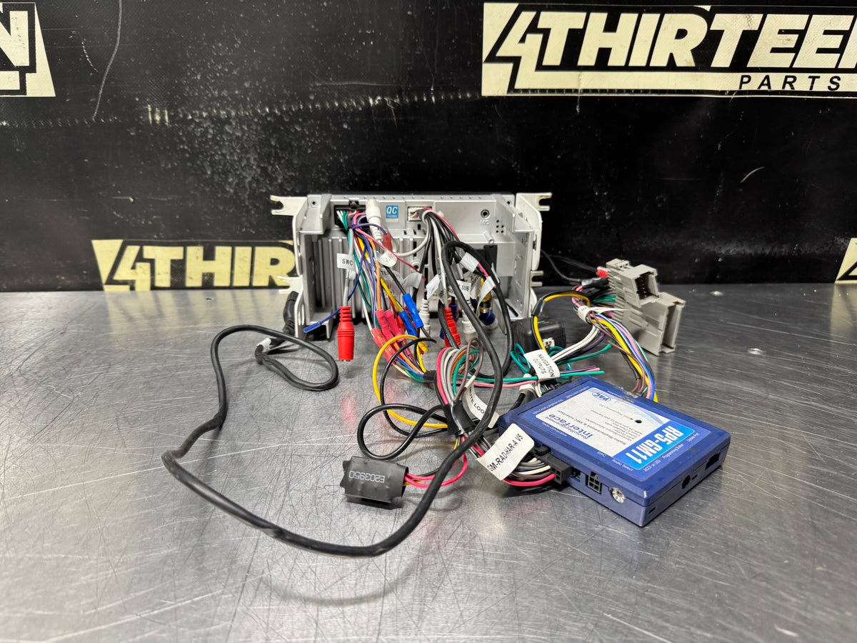 00-14 SILVERADO JENSEN CAR710 AFTERMARKET RADIO #X33