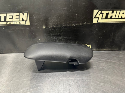 15-17 FORD MUSTANG GT CONSOLE ARMREST LID COVER LEATHER OEM #V3