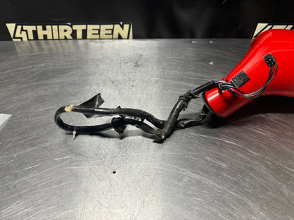 1997-2004 CORVETTE C5 LF DRIVER SIDE MIRROR TORCH RED OEM #N238