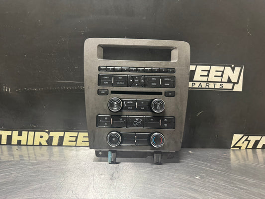 11-14 FORD MUSTANG RADIO TEMPERATURE CONTROL PANEL CR3T-18A802-JA OEM #N425