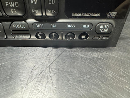 1997-2004 CORVETTE C5 RADIO AM FM CD PLAYER 16201841 DELCO OEM #N114