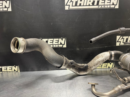 06-09 VOLKSWAGEN GOLF GTI EXHAUST MANIFOLD TURBO ASSEMBLY OEM #N506