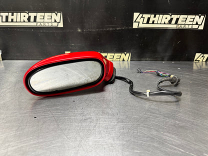 1997-2004 CORVETTE C5 LF DRIVER SIDE MIRROR TORCH RED #N738