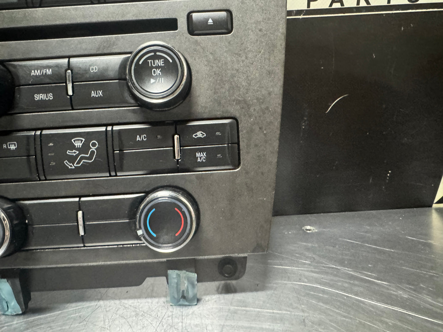 11-14 FORD MUSTANG RADIO TEMPERATURE CONTROL PANEL CR3T-18A802-JA OEM #N345