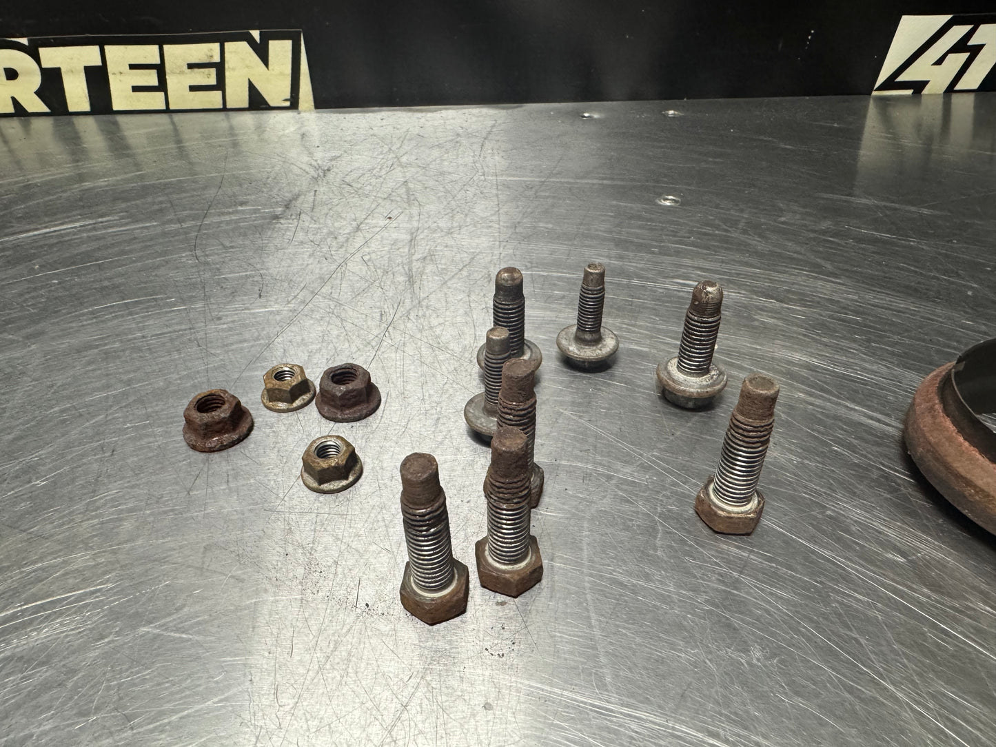 97-04 C5 CORVETTE EXHAUST BOLTS OEM #N121