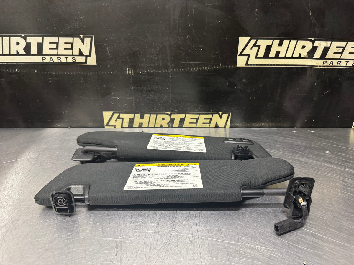 2015 FORD MUSTANG GT SUN VISORS OEM #V17