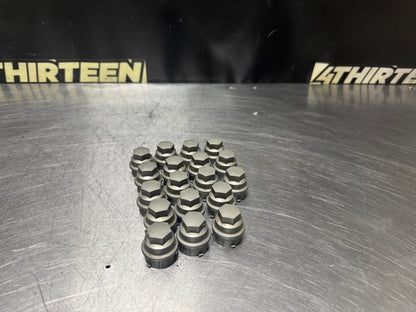 97-04 C5 CORVETTE LUG NUT COVERS SET OF 18 OEM #N460
