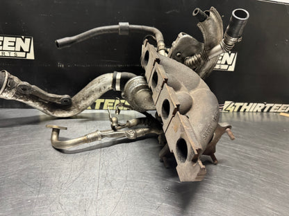 06-09 VOLKSWAGEN GOLF GTI EXHAUST MANIFOLD TURBO ASSEMBLY OEM #N506