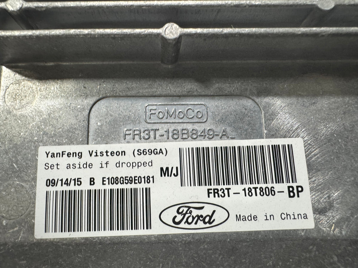 15-17 FORD MUSTANG GT RADIO AMPLIFIER FR3T-18T806-BP OEM #V26