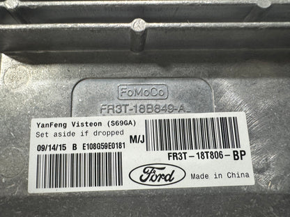 15-17 FORD MUSTANG GT RADIO AMPLIFIER FR3T-18T806-BP OEM #V26