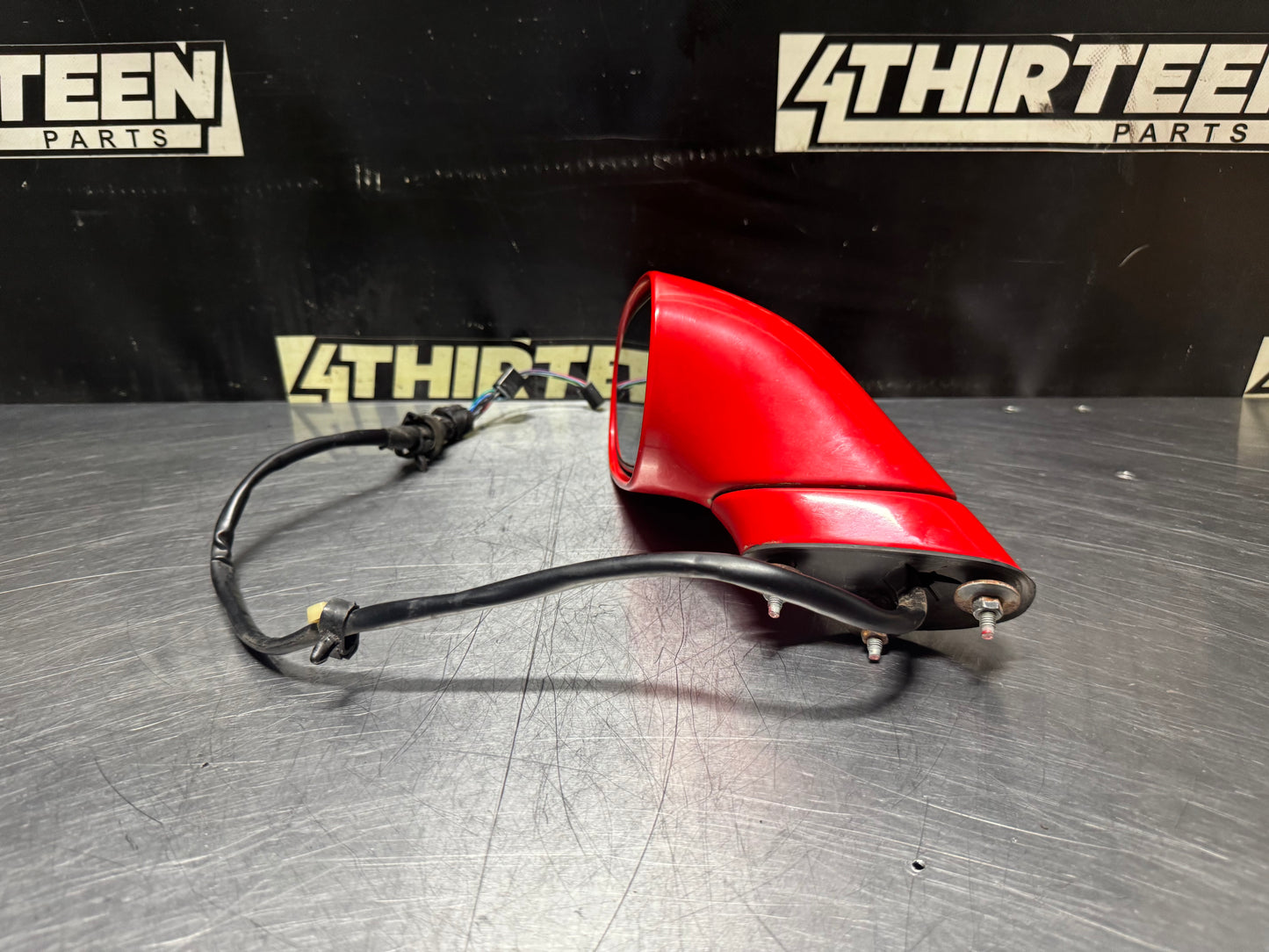 1997-2004 CORVETTE C5 RH PASSENGER SIDE MIRROR TORCH RED OEM #N481