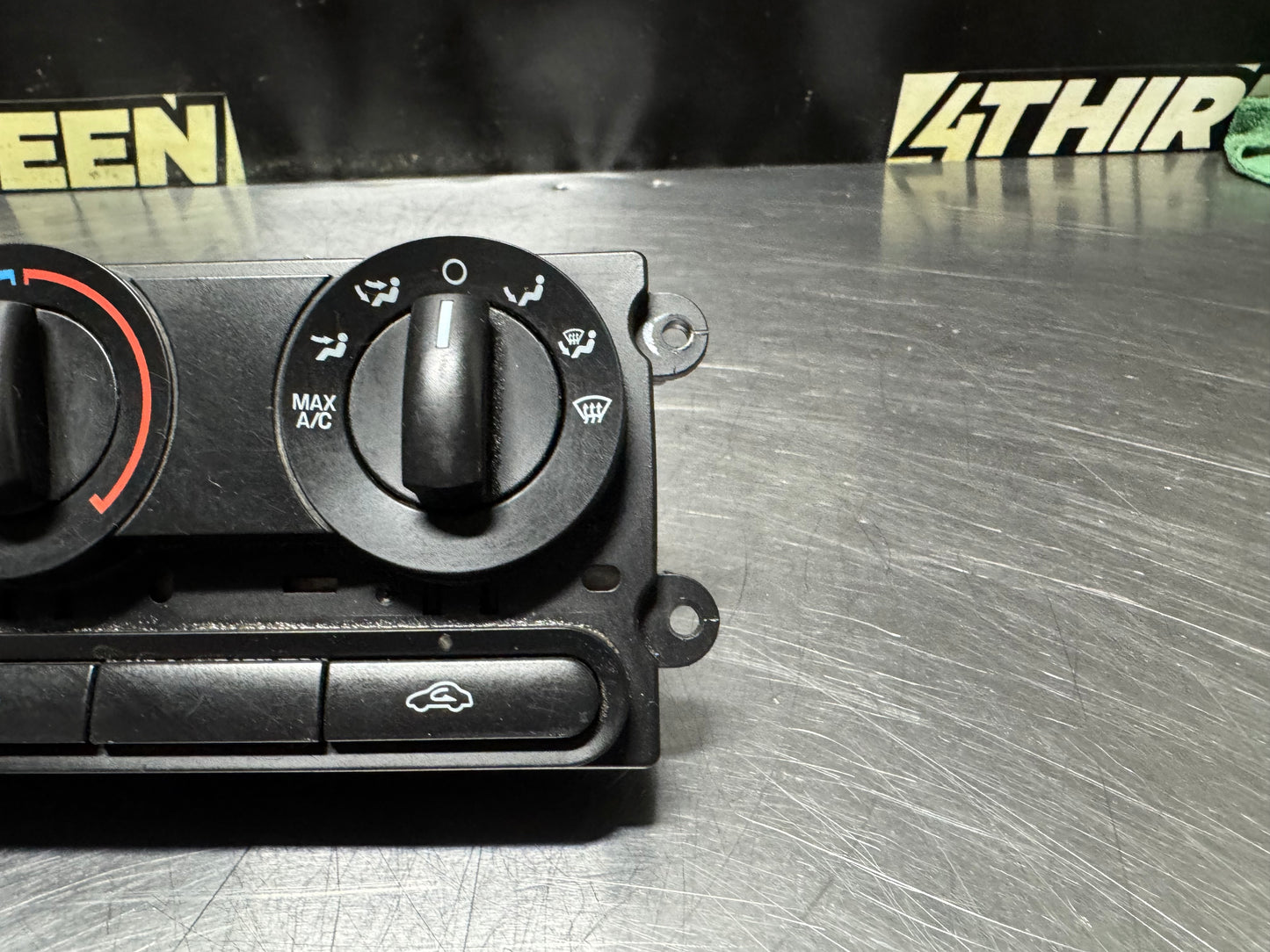 08-10 FORD F350 MANUAL HVAC CLIMATE CONTROL OEM #N765