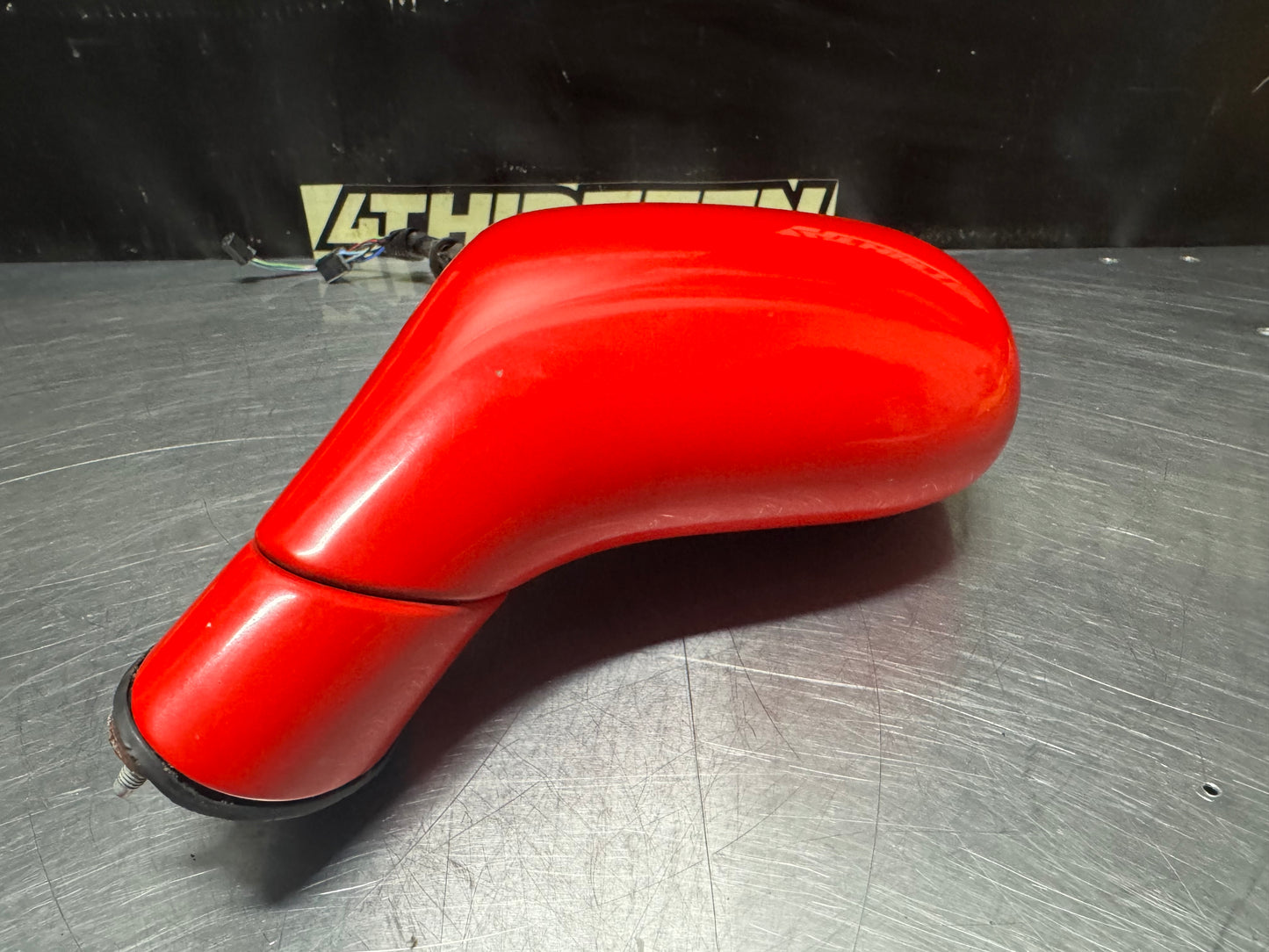 1997-2004 CORVETTE C5 RH PASSENGER SIDE MIRROR TORCH RED OEM #N481