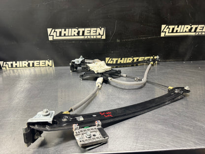 2015 FORD MUSTANG LH DRIVER SIDE WINDOW MOTOR REGULATOR ASSEMBLY OEM #V54