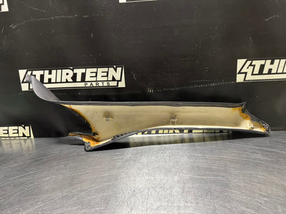 1997-2004 C5 CORVETTE LH DRIVER  FRONT A PILLAR TRIM EBONY OEM #N652